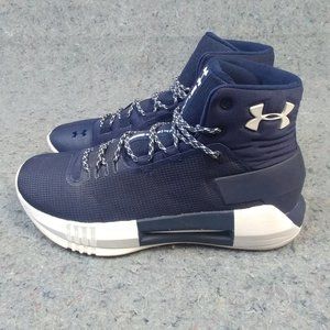 Under Armour Drive 4 TB Mens Shoes Size 7 Sneakers Midnight Navy Blue 1303010